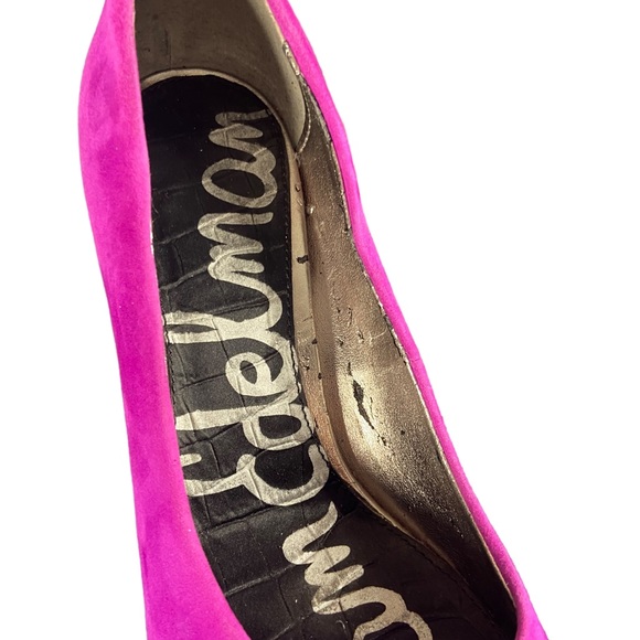 Sam Edelman Fuschia Platform Pumps - Picture 14 of 14